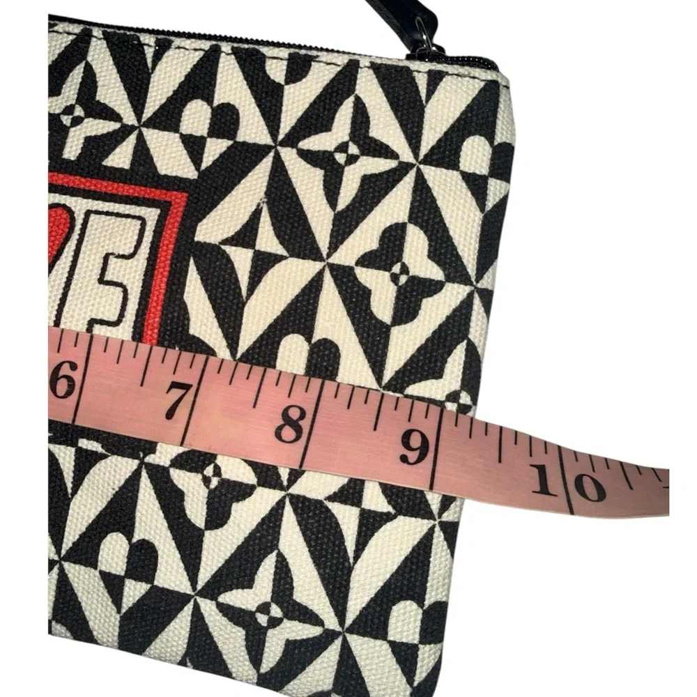 Brighton Canvas Love Clutch